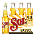 Sol Beer bottle 6 x 33 cl 4.5%
