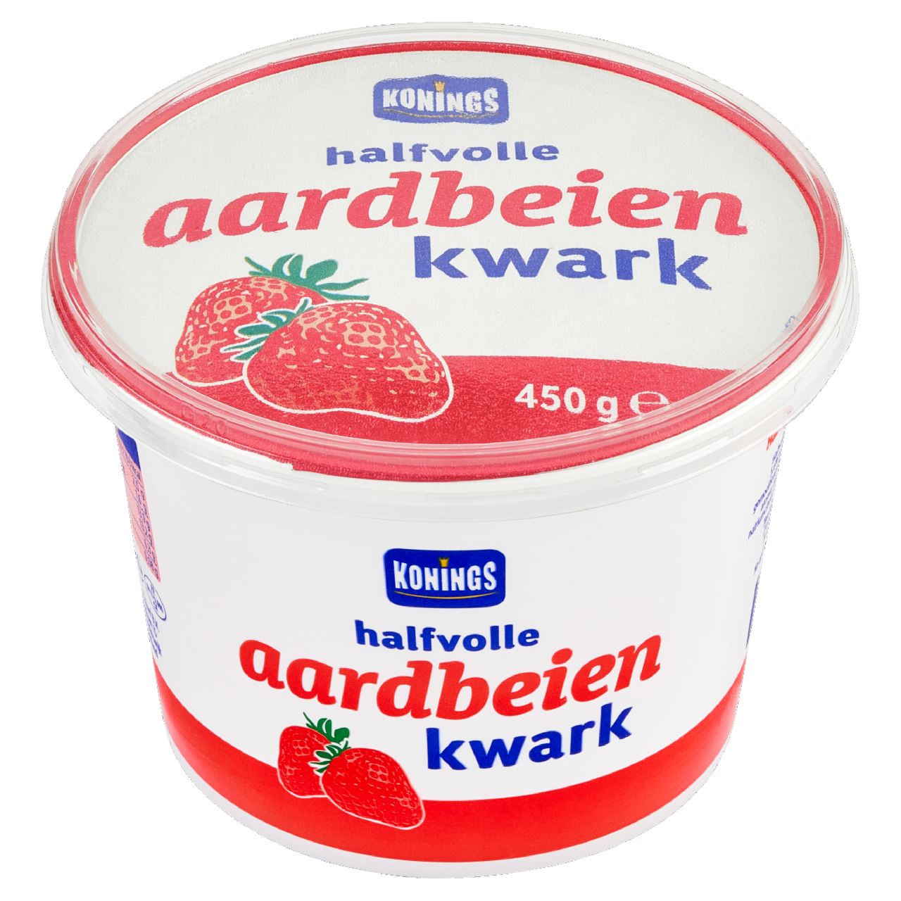 Konings Semi-skimmed Strawberries Cottage Cheese 450 g