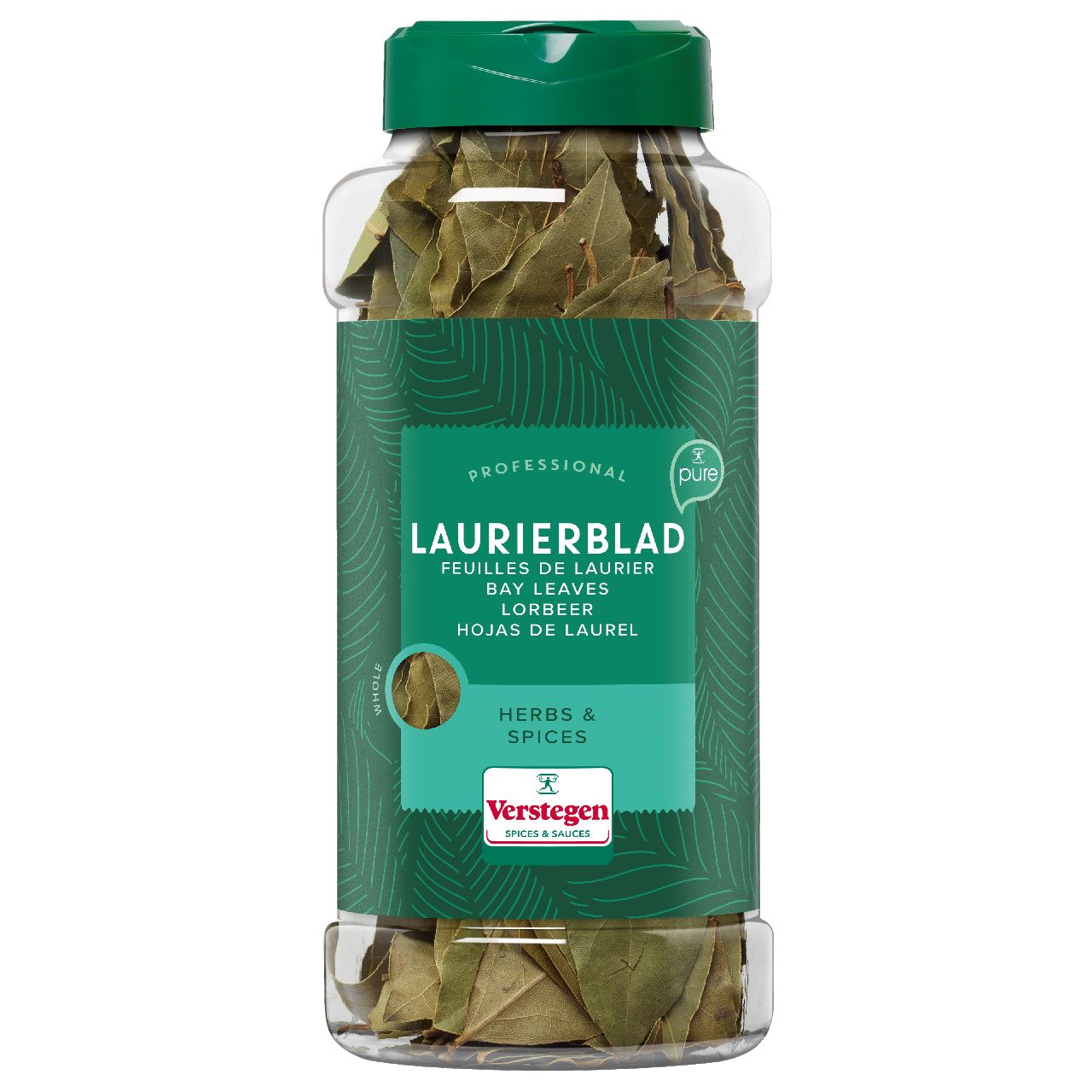 Verstegen Bay leaf whole PURE 35 g shaker