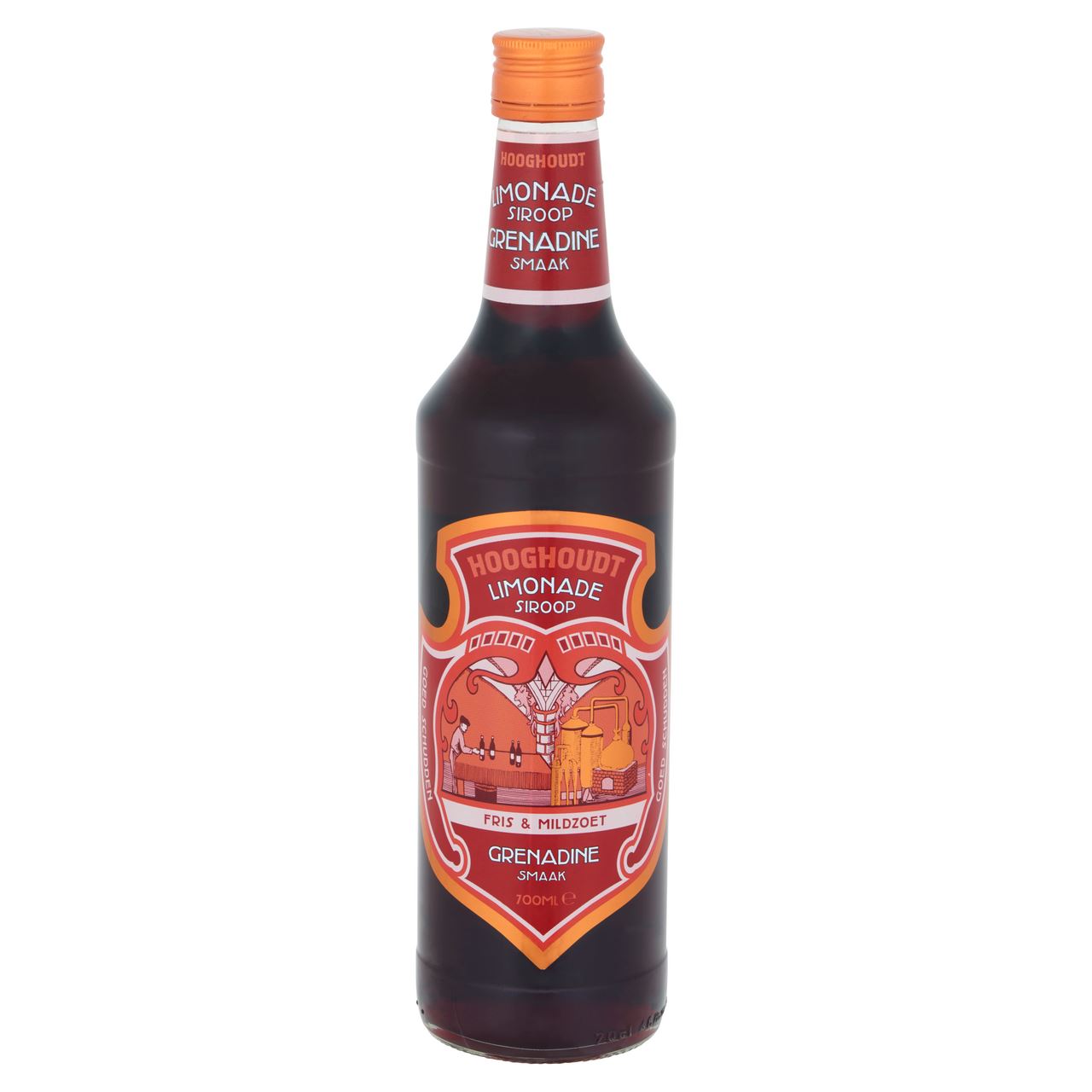 Hooghoudt Lemonade Syrup Grenadine 70 cl