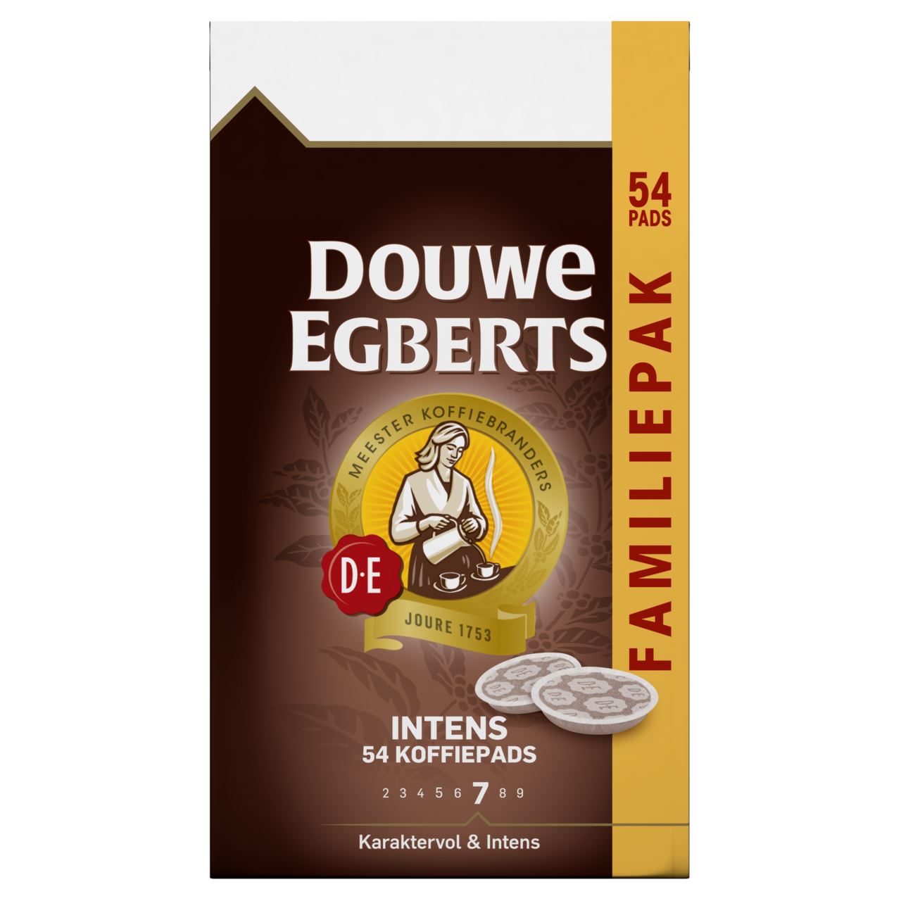 Douwe EGBERTS Intense Coffee pods 54 pieces 375 g