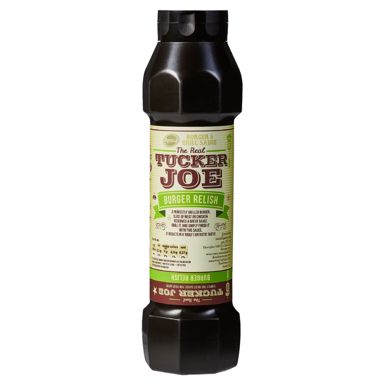 Remia Tucker Joe Burger Relish tube 800ml