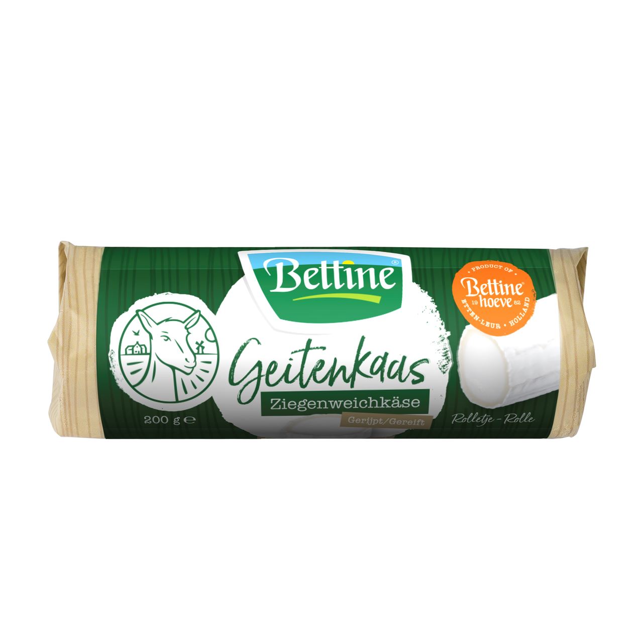 Bettine Goat Cheese Matured Roll 50+ 200 g