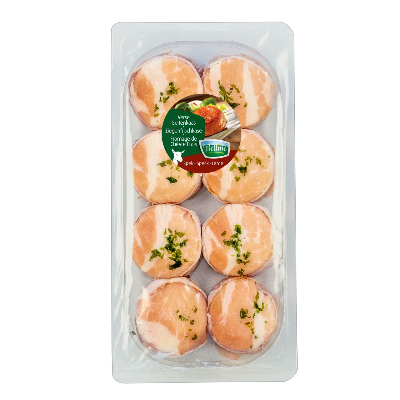 Bettine goat cheese with bacon 8 x 30 g