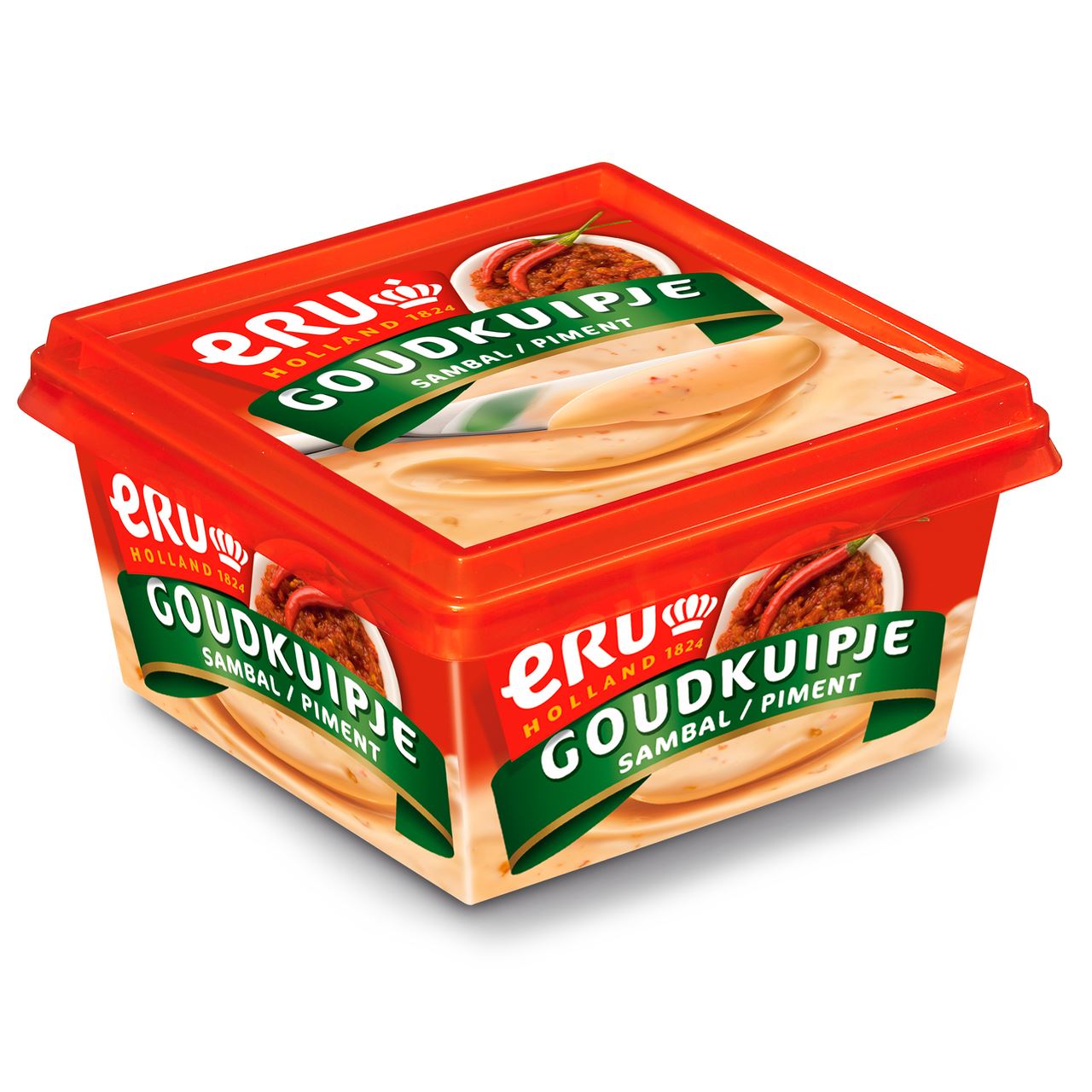 ERU Goudkuipje Sambal cheese spread 100 g