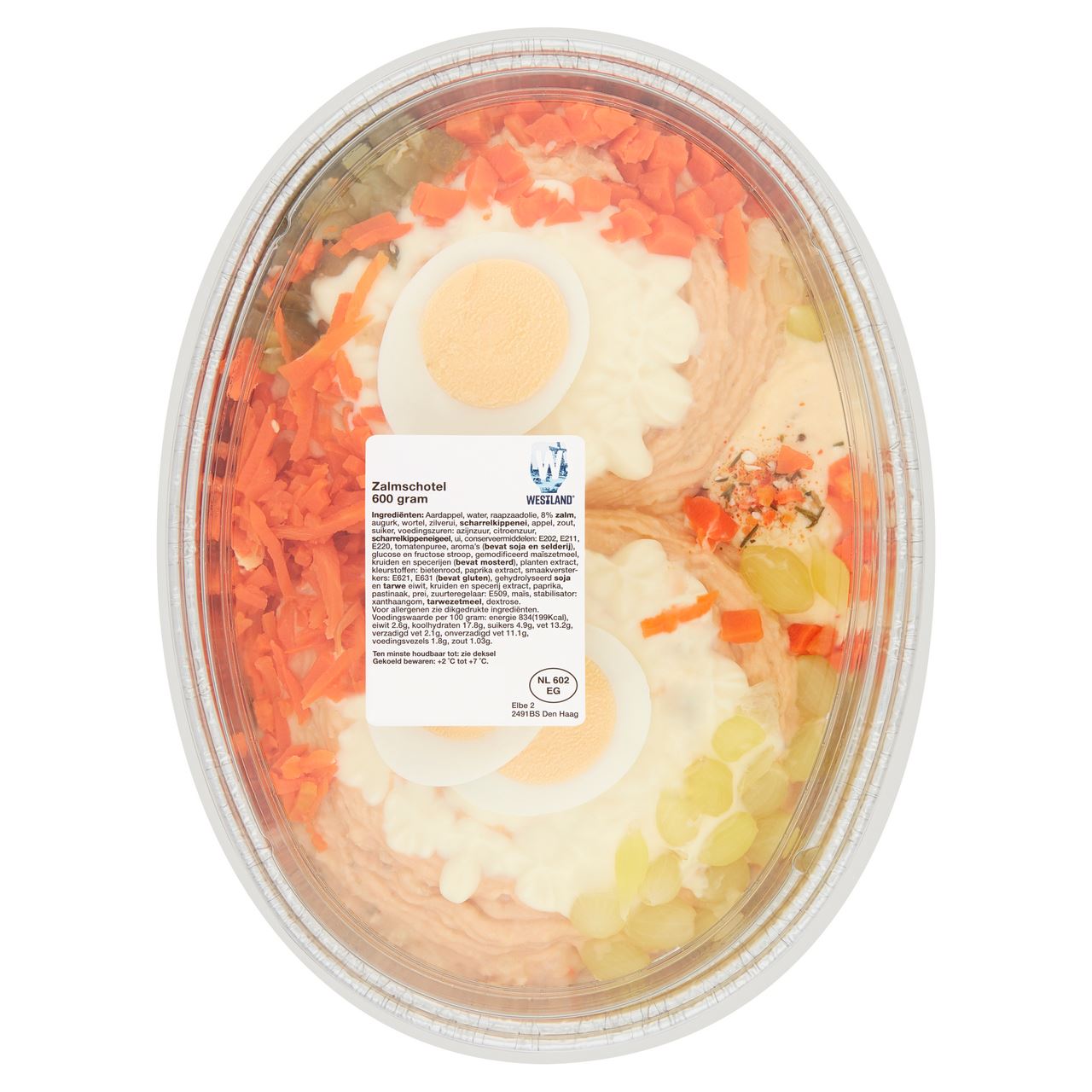 Westland SALAD Salmon dish ASC 600 g