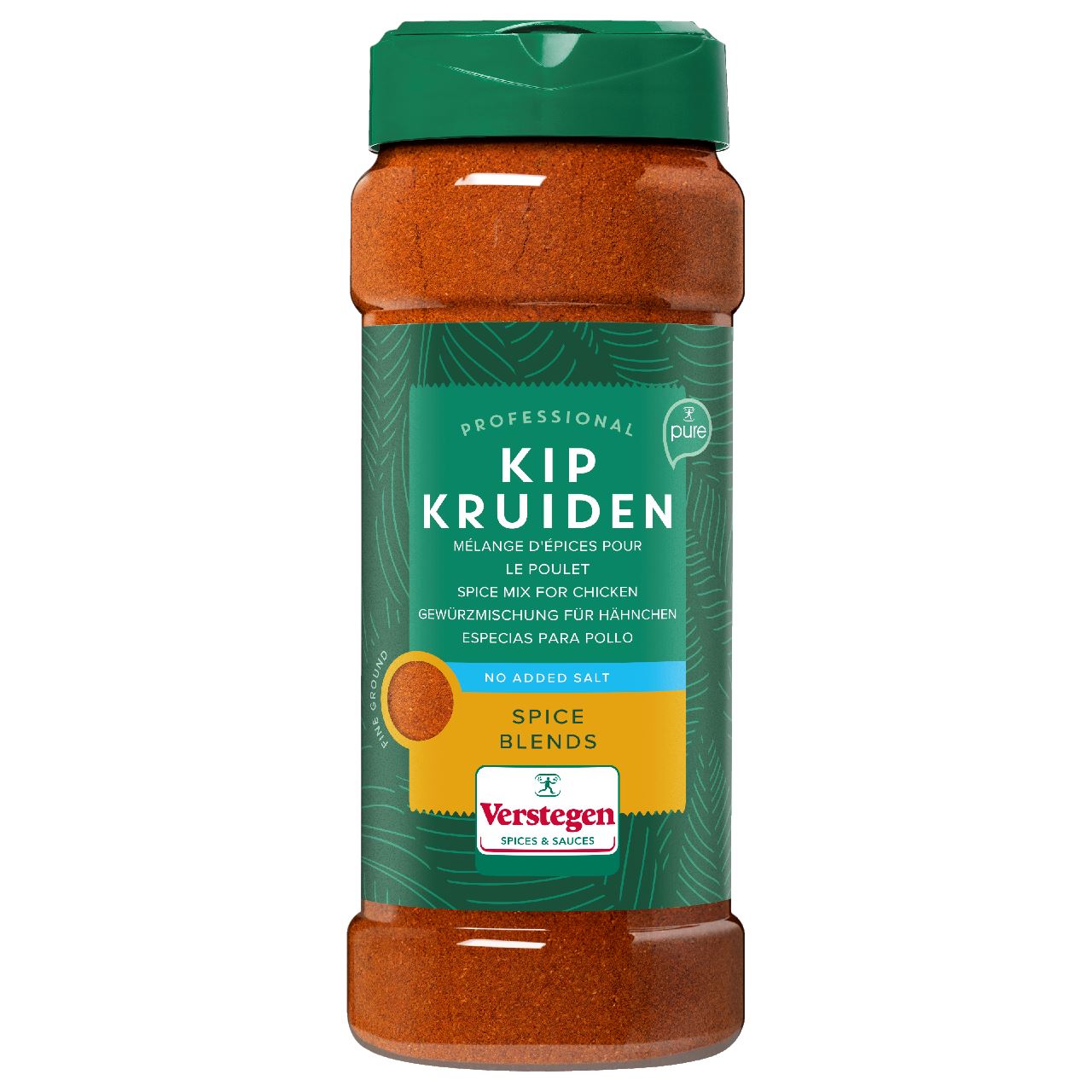 Verstegen Spice mix for chicken PURE 280 g shaker