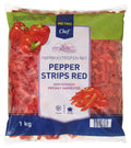 Red pepper strips 1 kg