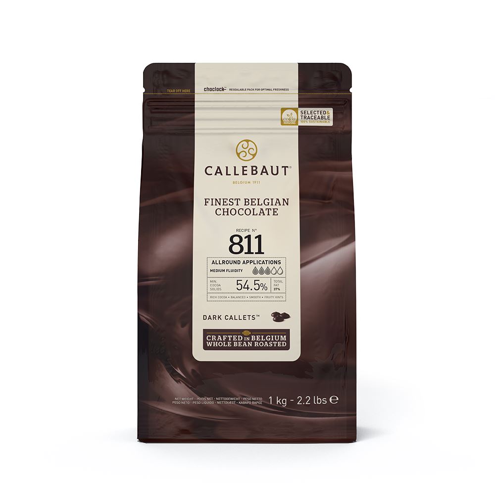 CALLEBAUT Callets Pure 54.5 1 kg