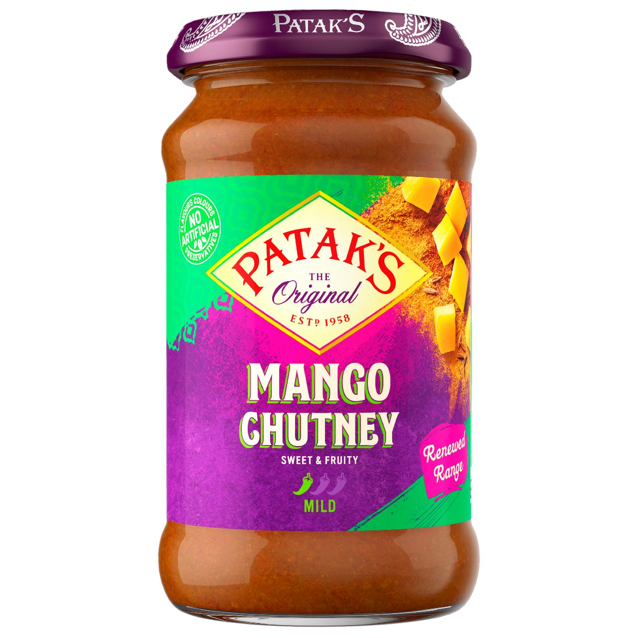 Patak's Sweet Mango Chutney 340 grams