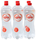 SPA Intense Sparkling Natural Mineral Water with Added Carbon Dioxide 6 x 1 l