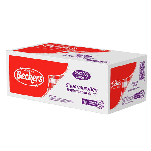 Beckers Shawarma rolls 25x100gr
