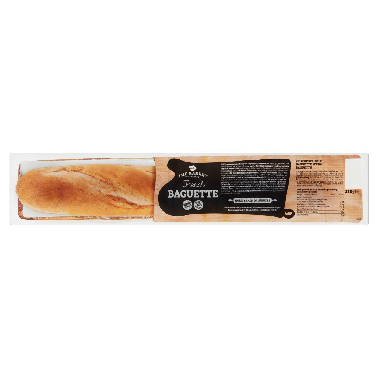Dutch Bakery French Baguette 220 g