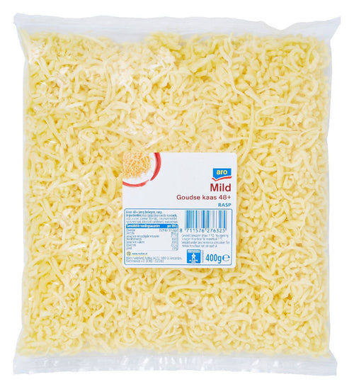 aro 48+ Gouda grated cheese young matured 400 g