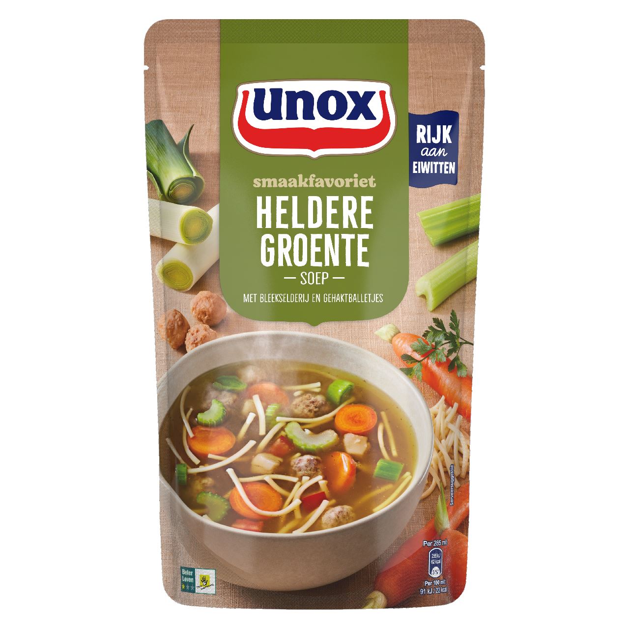 Unox Soup In Bag Vegetable Soup 570 ml