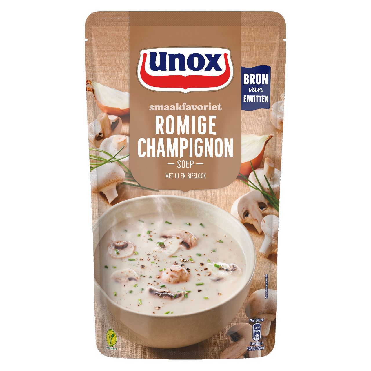 Unox Soup In Bag Mushroom 570 ml