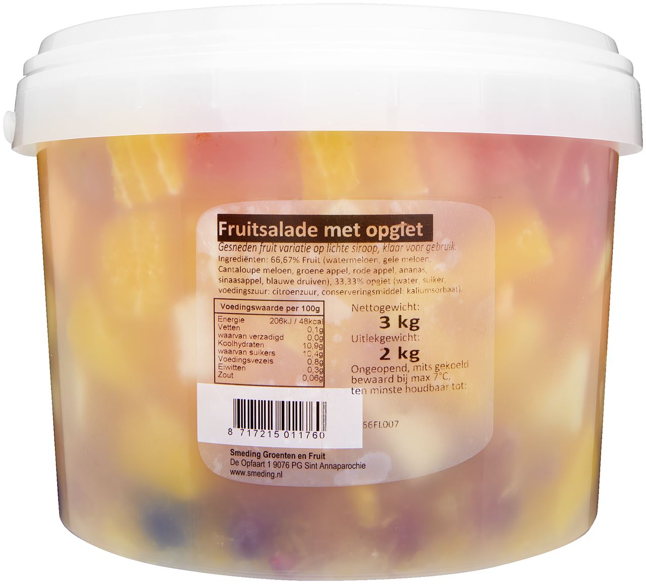 Fruit salad with infusion 3 l 