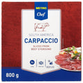 Frozen beef carpaccio 10 x 80 g