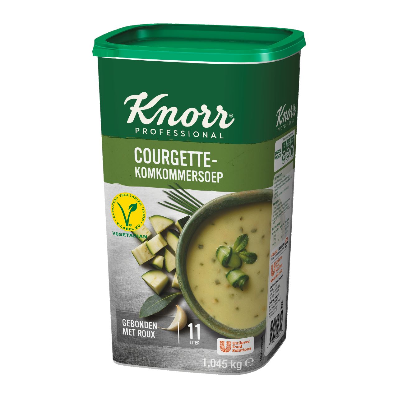 Knorr Professional Classic Zucchini-Cucumber Soup Powder yield 11L 1.045 kg