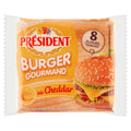 President Burger Gourmand au Cheddar Cheese 8 Slices 150 g