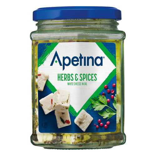 Arla Apetina White Cheese Cubes in Oil 45+ 265 g