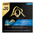 L'OR Espresso Decaffeinato Coffee Cups Value Pack 20 pieces 104 g