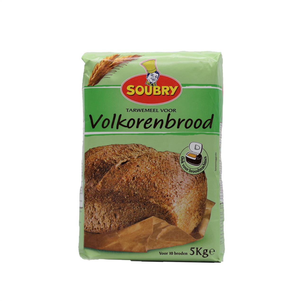 Soubry Flour Mix Whole Wheat Bread 5 kg
