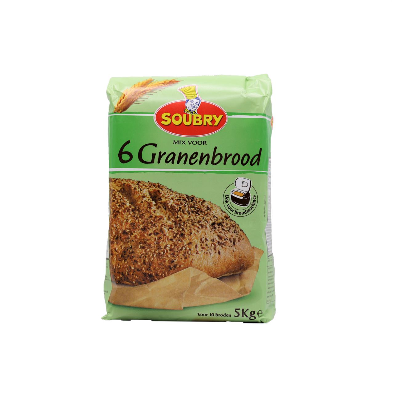 Soubry Flour Mix 6 Grain bread 5 kg