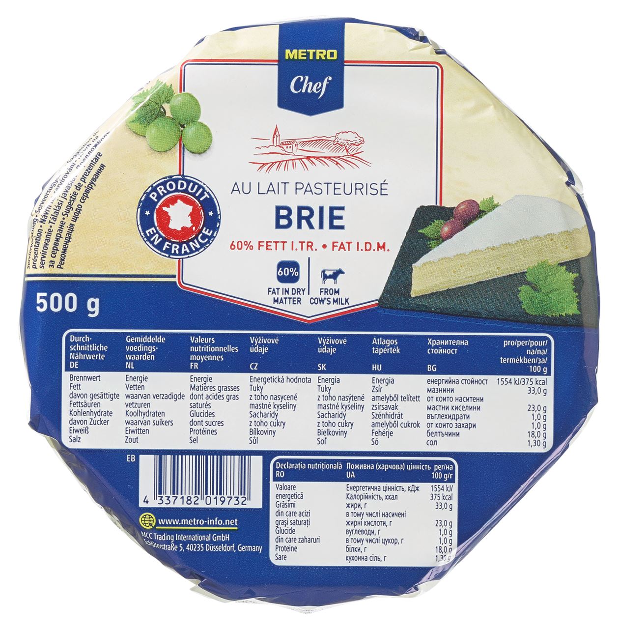 Brie 60% 500 g