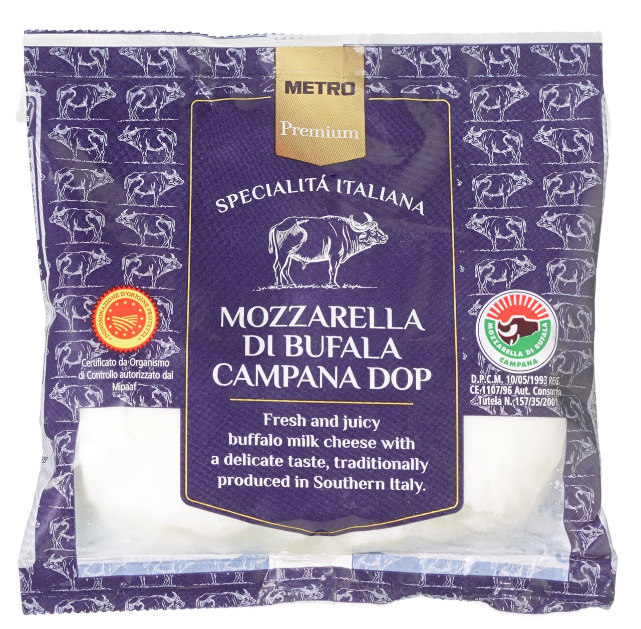 METRO Premium Mozzarella from buffalo DOP 125 g