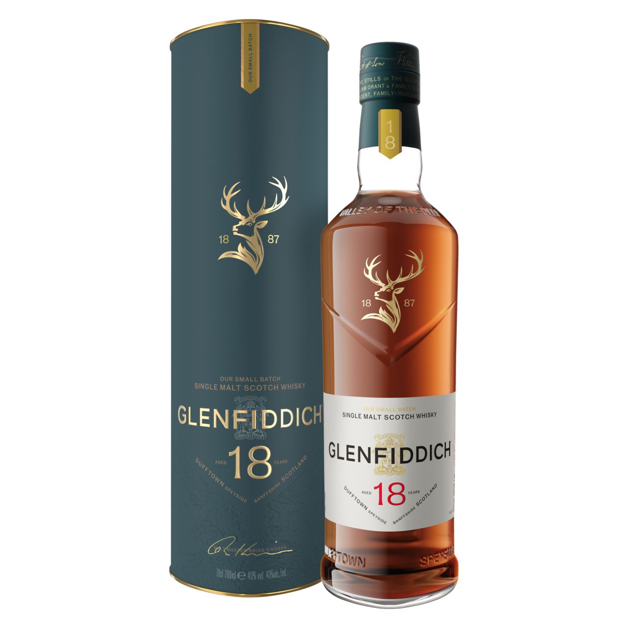 Glenfiddich 18Y Whiskey Single Malt 70 cl 40%