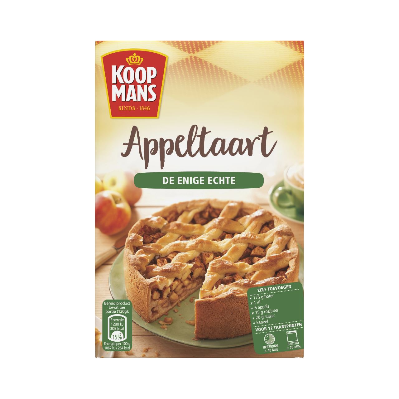 KOOPMANS Mix for Apple Pie 440 g