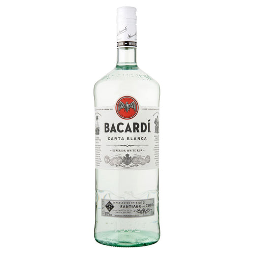 BACARDÍ CARTA BLANCA Rum 1.5 l 37.5%