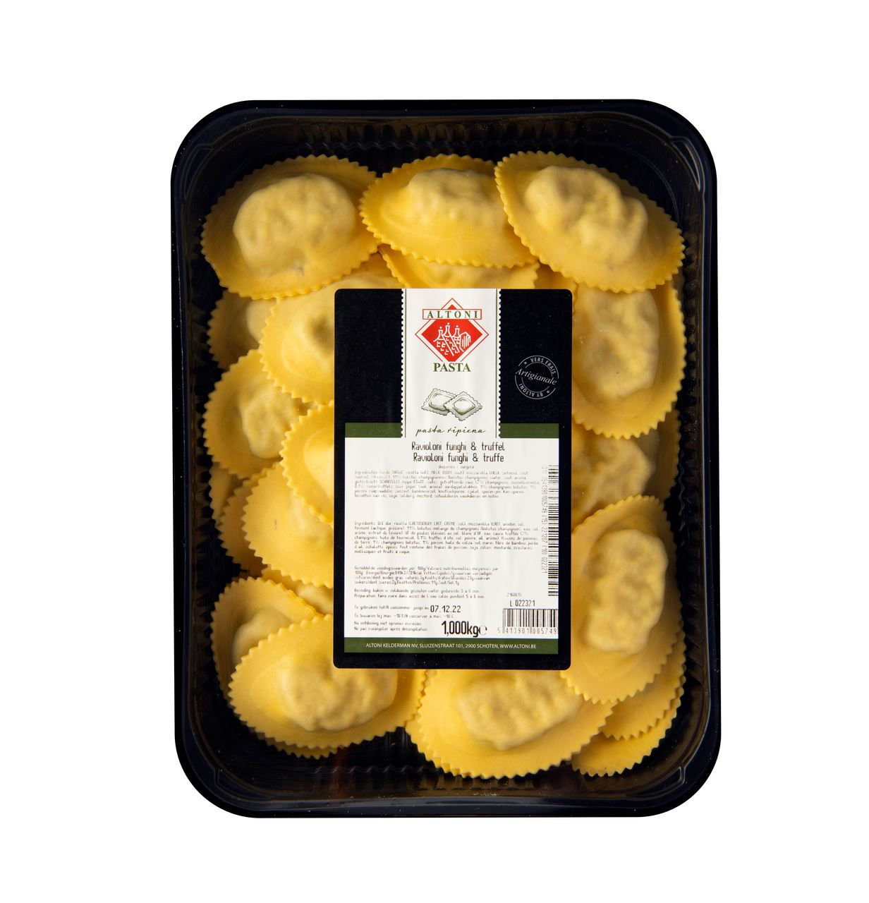 Altoni Ravioloni wild mushroom truffle 1 kg