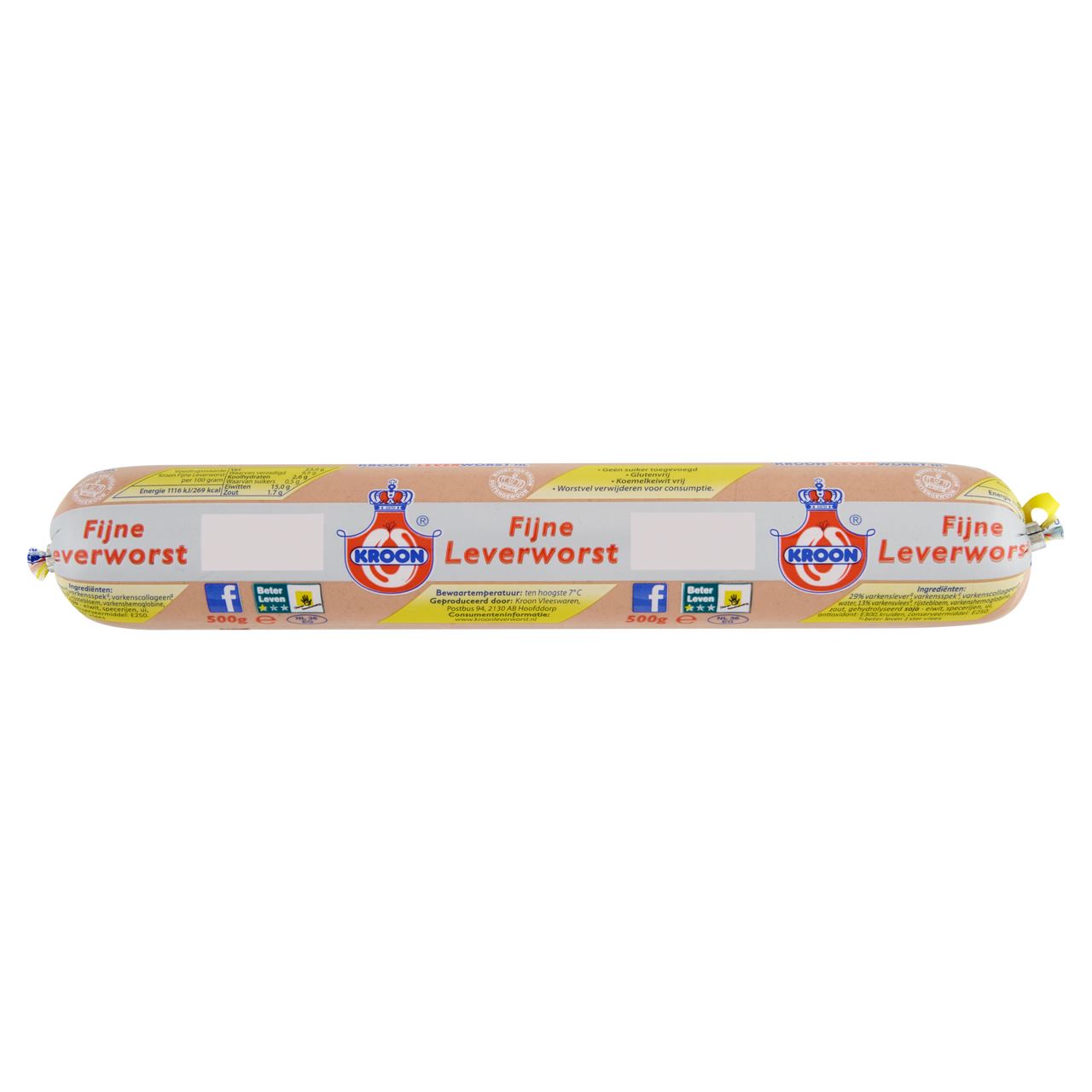Kroon Fine Liverwurst 500 g