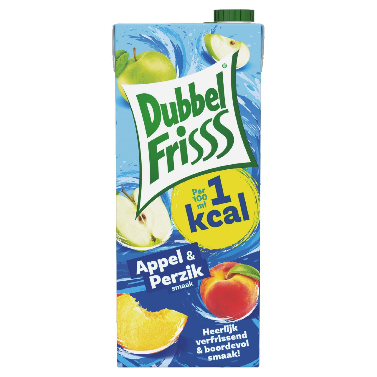 DubbelFrisss 1kcal Apple-Peach 1.5 l