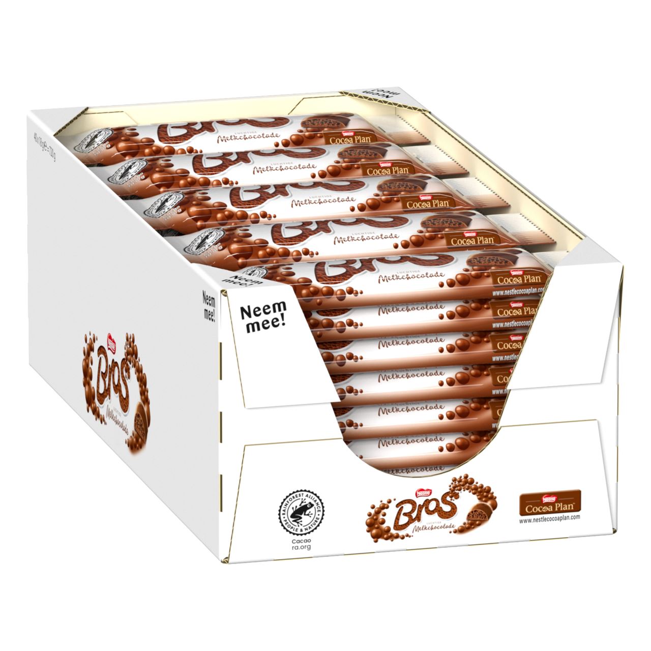Bros Chocolate single 40 x 18 g