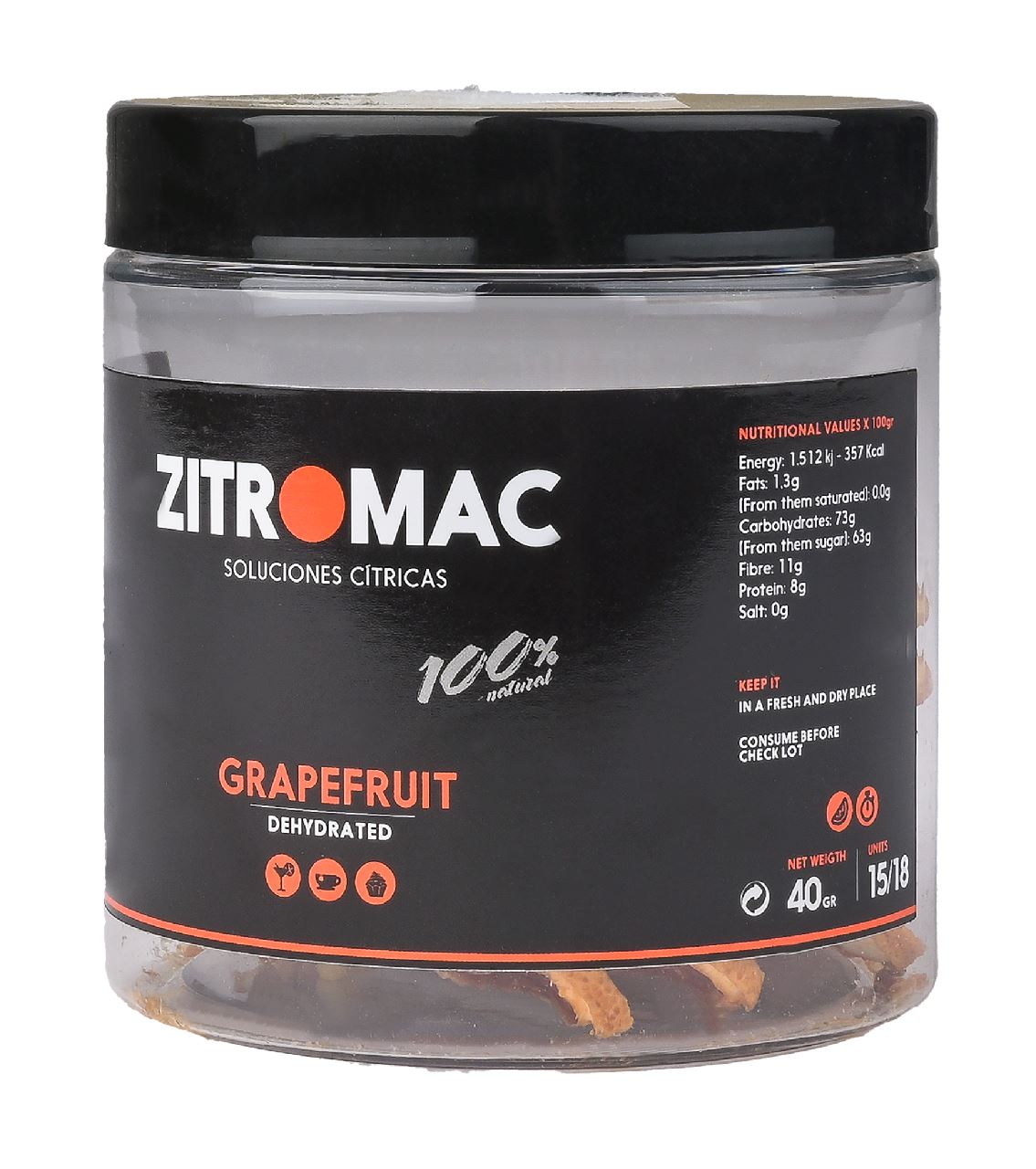 Grapefruit dried 50 grams