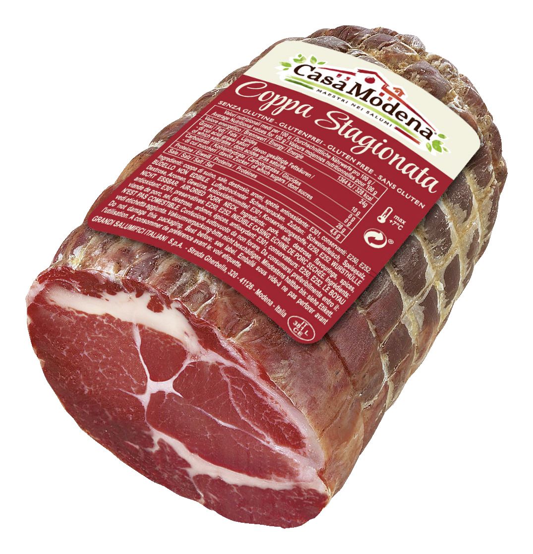 Casa Modena Coppa di Parma piece approx. 700 g