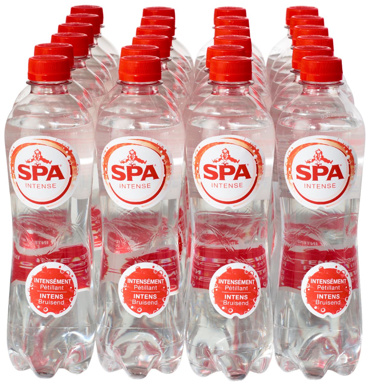 SPA Intense Sparkling Natural Mineral Water 24 x 50 cl