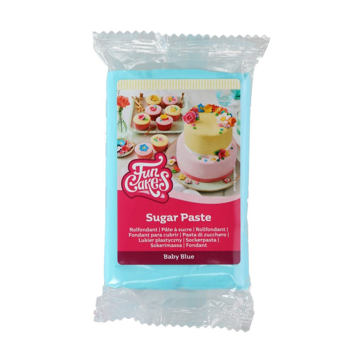 FunCakes Rolled Fondant Baby Blue 252 g