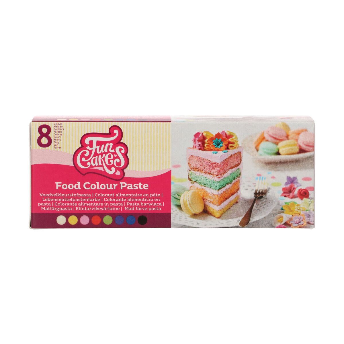 FunCakes Food Color Paste Set/8 250 g