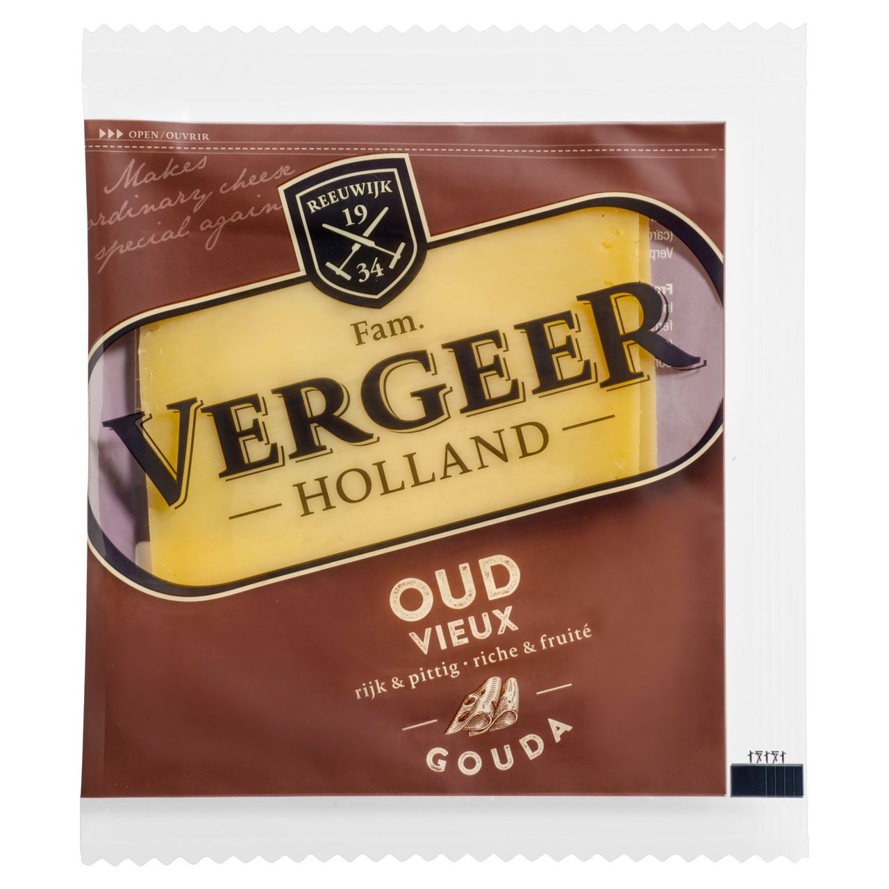 Vergeer 2 slices of old Gouda 30 g