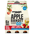 Apple Bandit Cider Juicy Apple 0.0% Bottle 6 x 30 cl