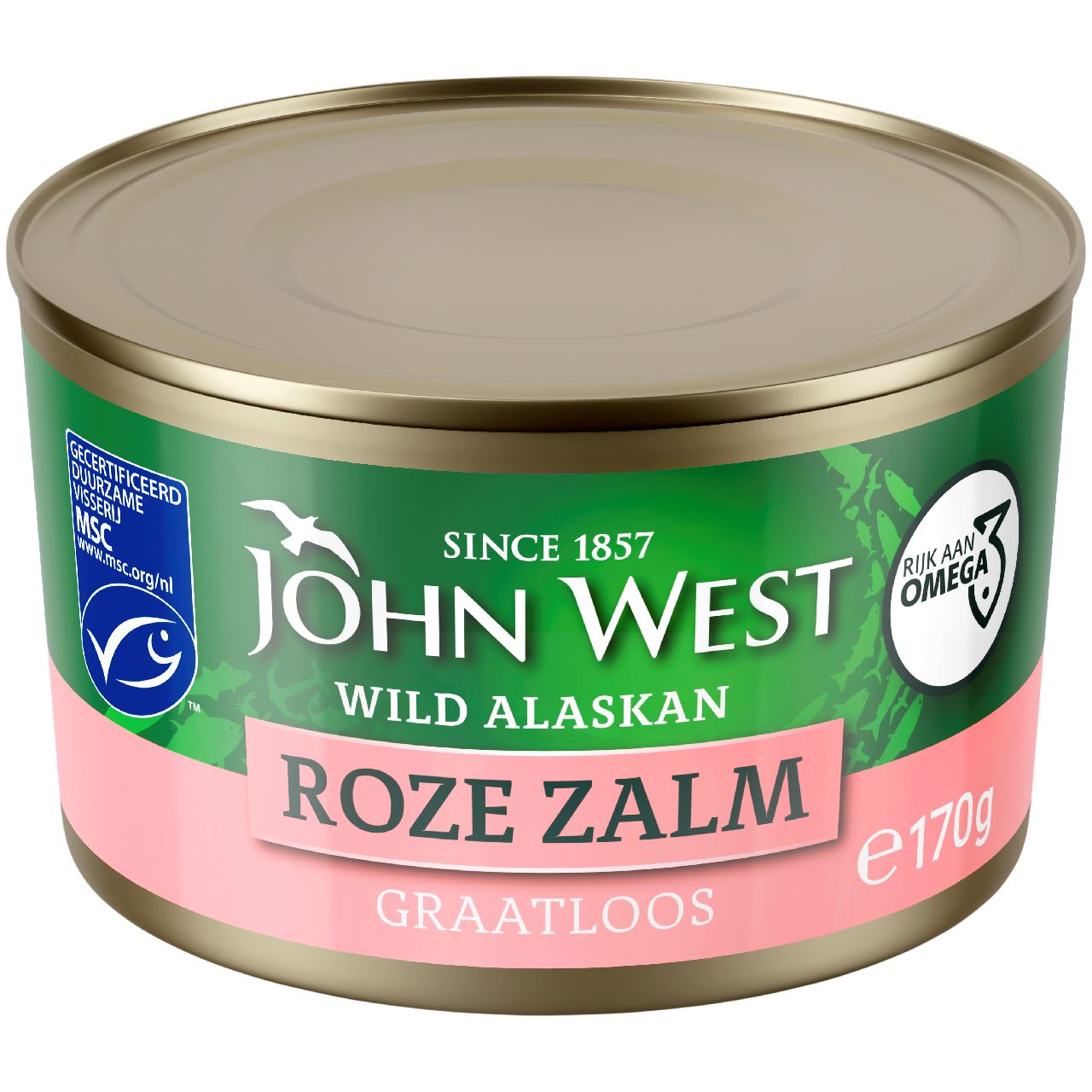 John West Pink salmon without bones and skin 170 g