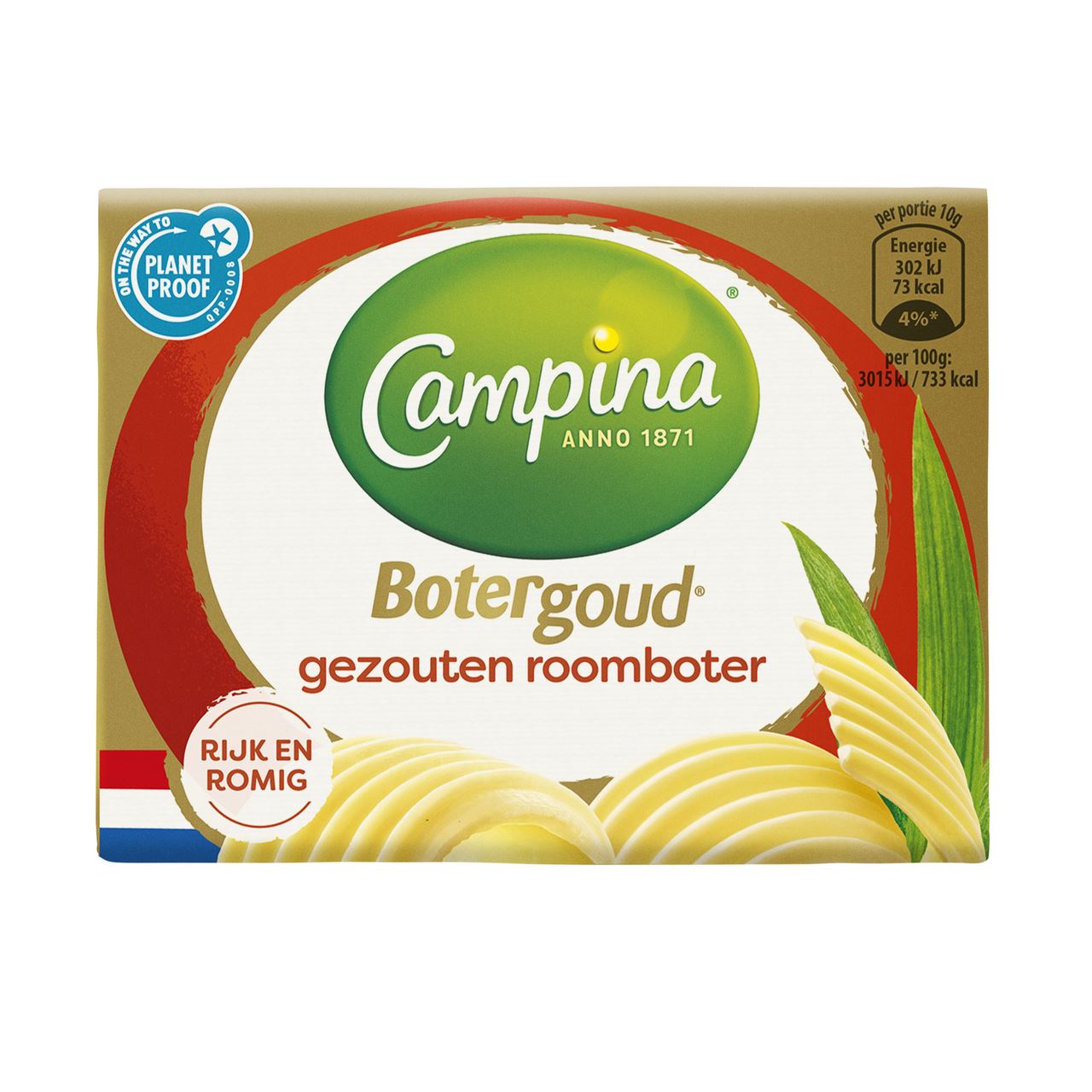 Campina Butter Gold Salted Butter Wrap 250 g
