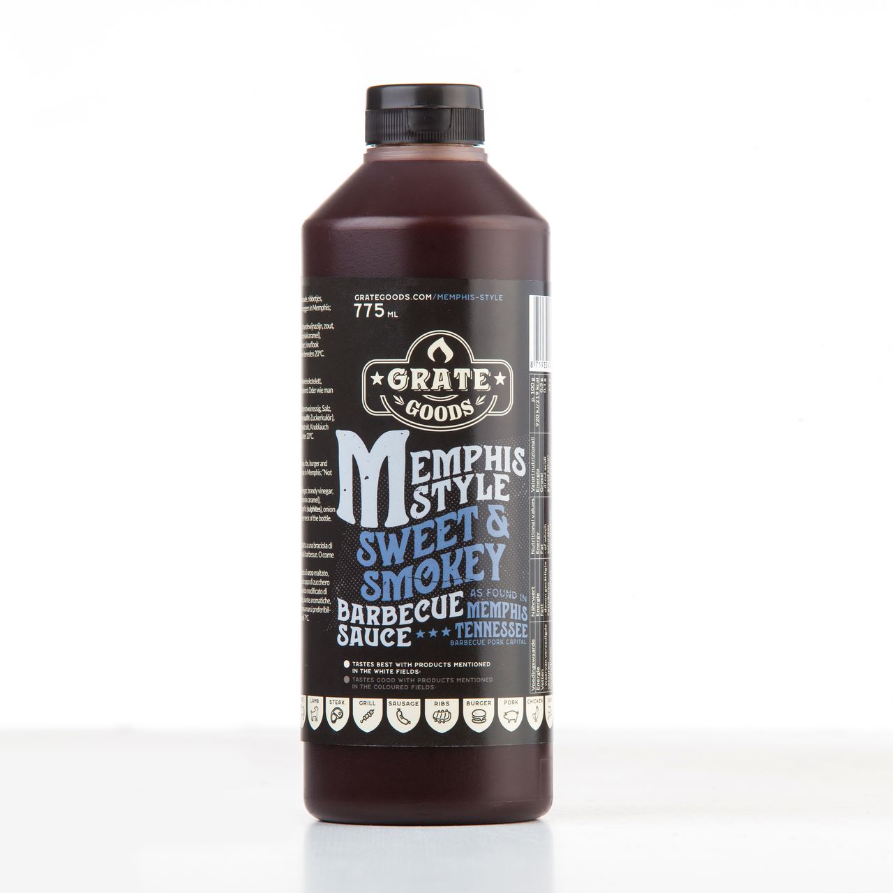 Grate Goods Memphis Sweet & Smokey BBQ Sauce 775 ml