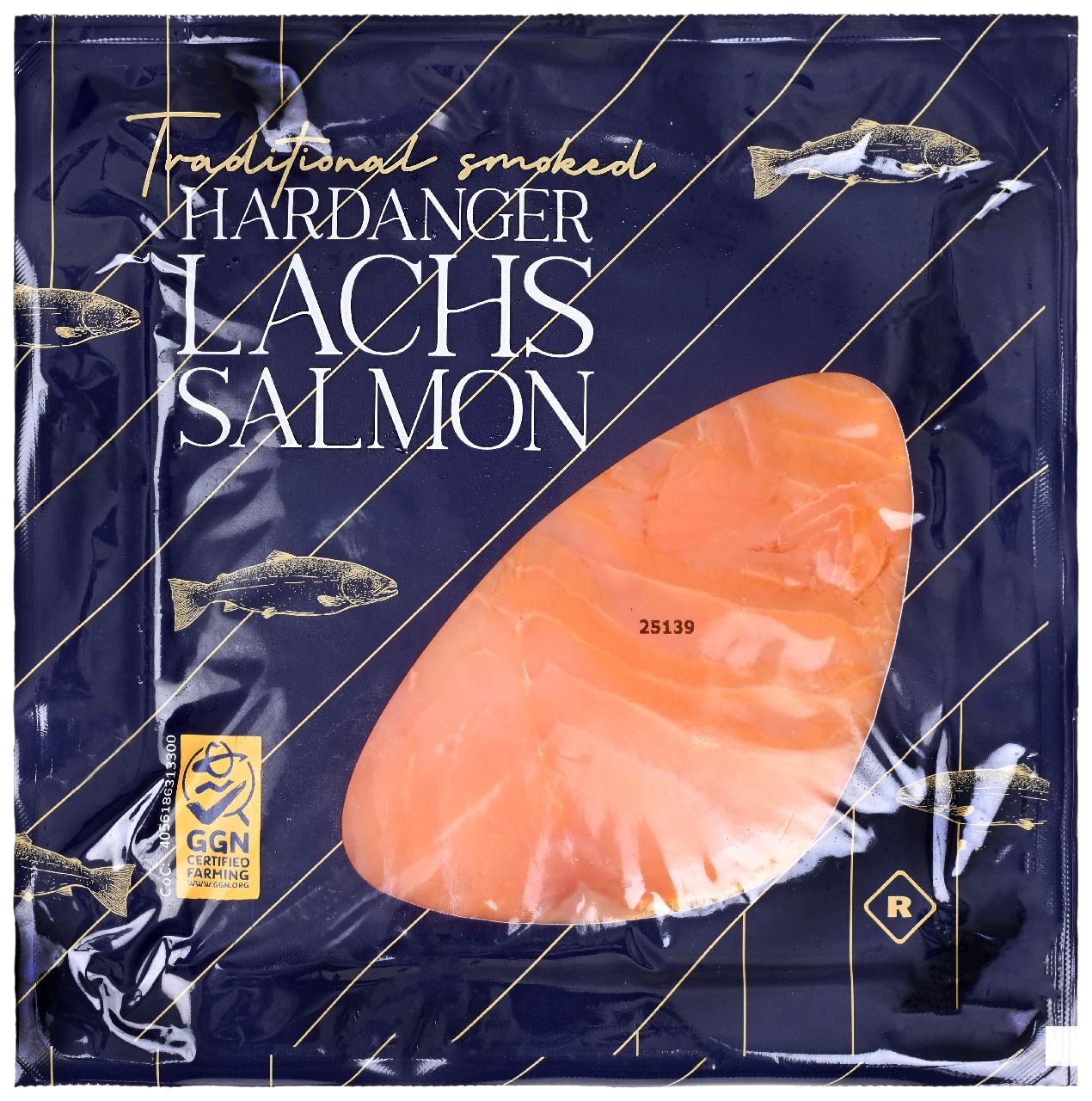 Hardanger Smoked Norwegian salmon short cut 200 g
