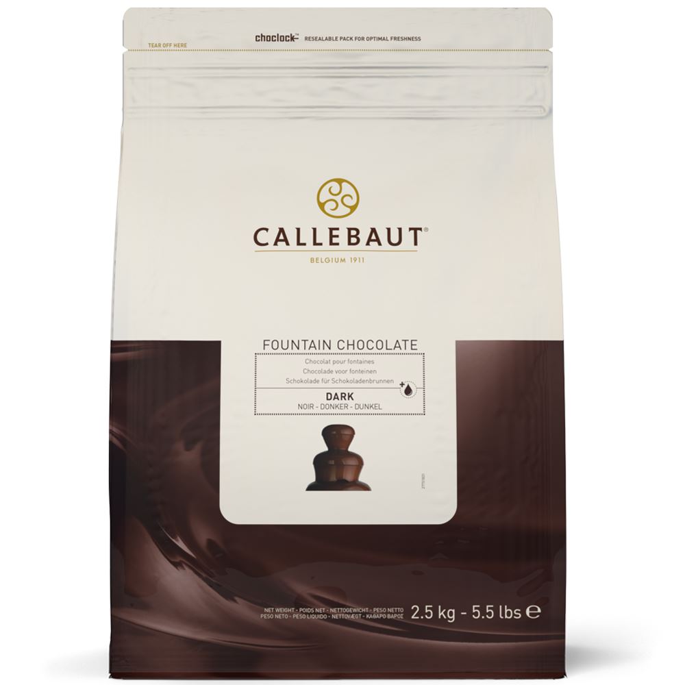 CALLEBAUT Chocolate Fountain Dark 2.5 kg