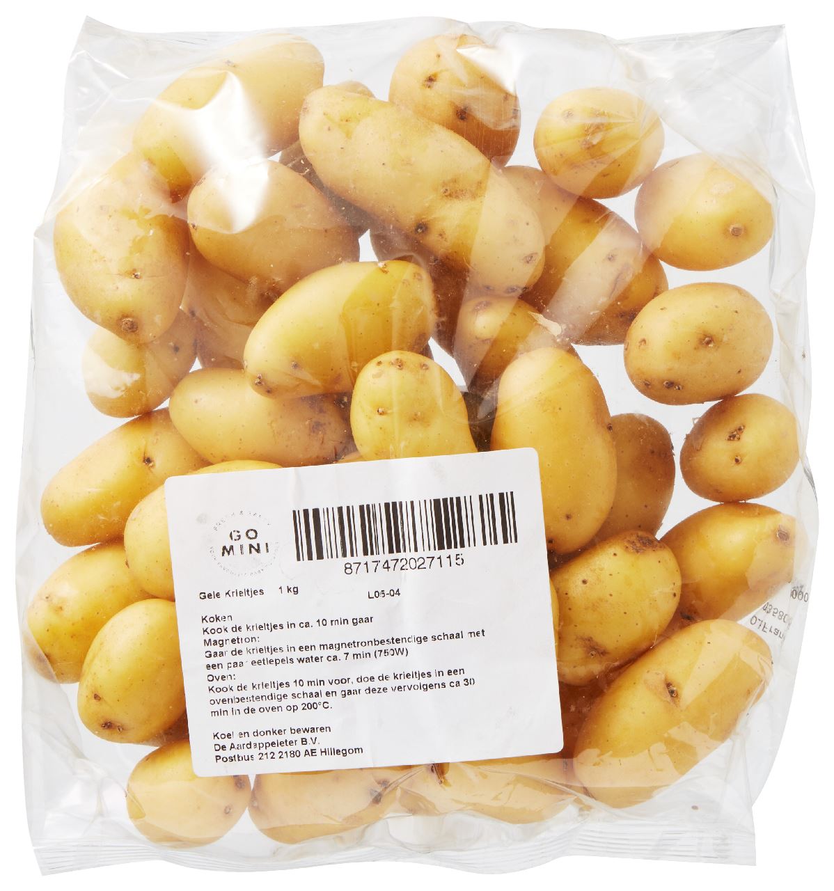 Potato Bantam Yellow Go Mini 1kg